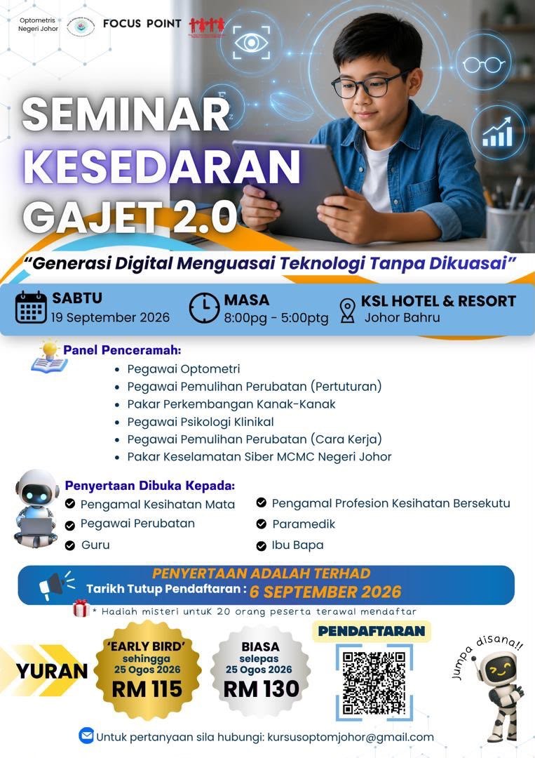 SEMINAR KESEDARAN GAJET 2.0 2026