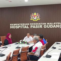 MAJLIS PENYERAHAN BANTUAN KASIH JOHOR DI HPG OLEH YB DUN PERMAS